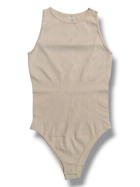 OQQ Ribbed Tank Bodysuit